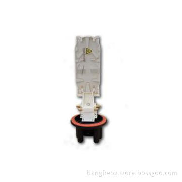 ABS Fiber Optic Splice Closure , Dome heatshrink fiber cabl